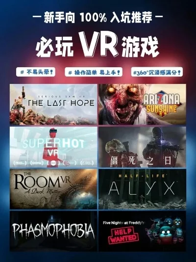 pc端vr游戏排行榜　pc vr游戏推荐