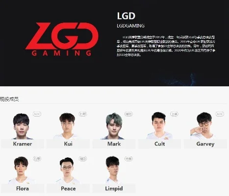 dota2lgd战队最新人员　dota2lgd战队最新成员