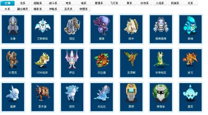 赛尔号精灵种族值排行榜与各系之王详解