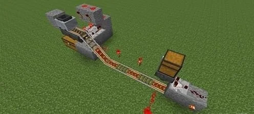我的世界矿车轨道制作与操作全攻略