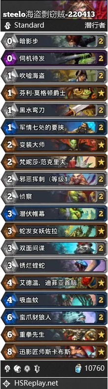 炉石传说沉没之城版本标准模式任务防战卡组攻略解析