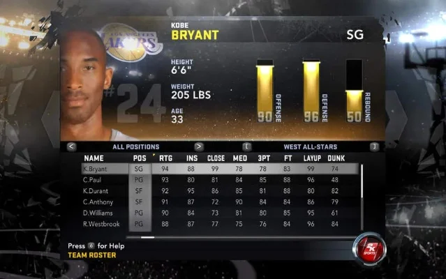 NBA 2K22科比操作指南：属性调整与实战技巧