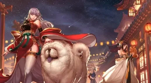 dnf汉服手游宠物-汉服宠物文化交融