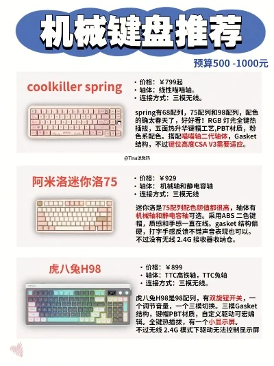 游戏键盘排行榜百元-百元游戏键盘选购指南