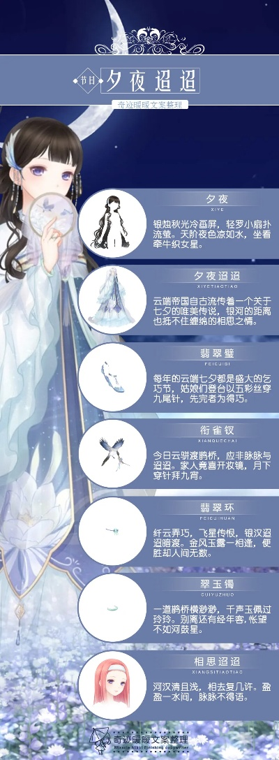 奇迹暖暖夕夜迢迢-奇幻搭配解谜游戏