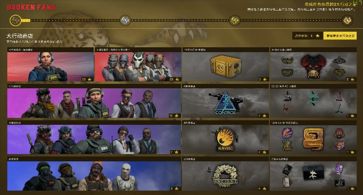 CSGO历年大行动回顾,战术与奖励的进化史,玩家必看经典战役