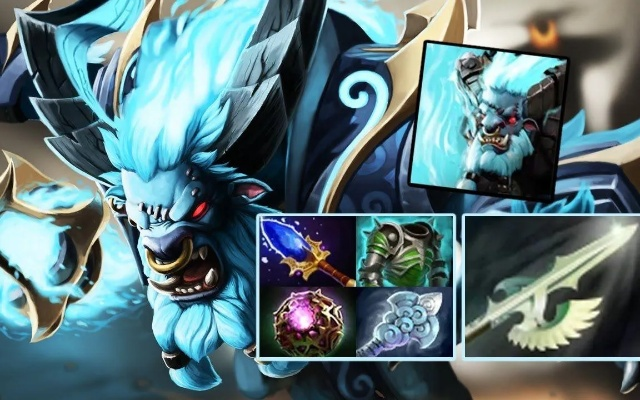 为什么DOTA2白牛被称为大后期英雄？