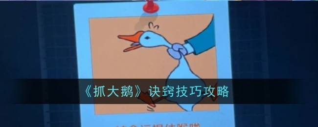 抓大鹅游戏技巧全攻略：轻松上手小窍门