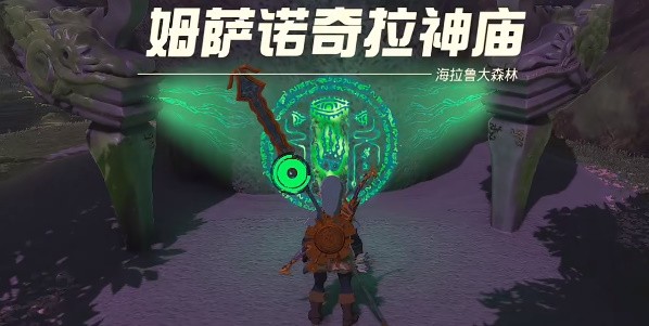 塞尔达传说王国之泪：呀哈哈森林入口详解——坐标与进入方法全攻略