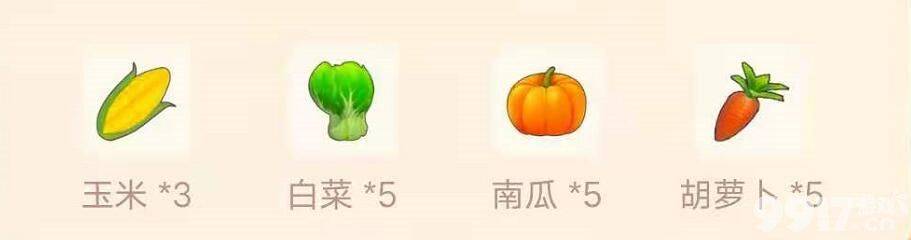 摩尔庄园手游开心果蔬饼菜谱配方详解与获取指南