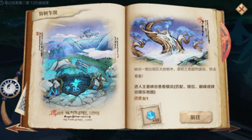 王者荣耀峡谷异闻异树乍现任务全解析