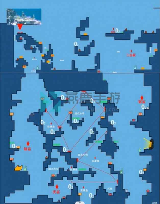 潜水员戴夫地图全攻略：探索浅海、深海与冰河的丰富水域