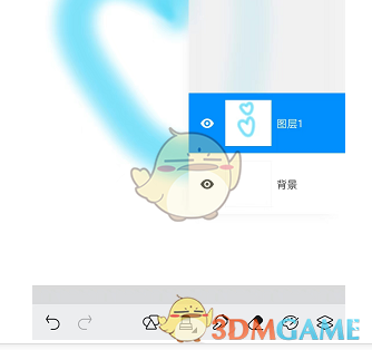 画世界向下合并图层的方法详解