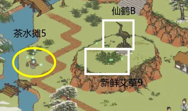 江南百景图仙鹤野猪怎么找及对话顺序详解