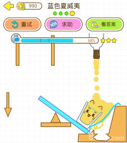 猫千杯蓝色夏威夷调酒攻略：轻松掌握过关方法