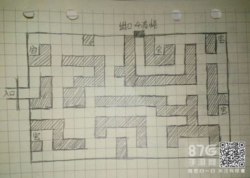 盗墓长生印图二迷宫图文攻略：详细路线与宝箱位置解析