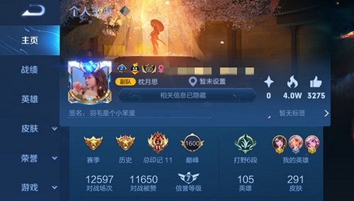王者荣耀主页四角星星的含义解析：点亮值的社交意义与影响