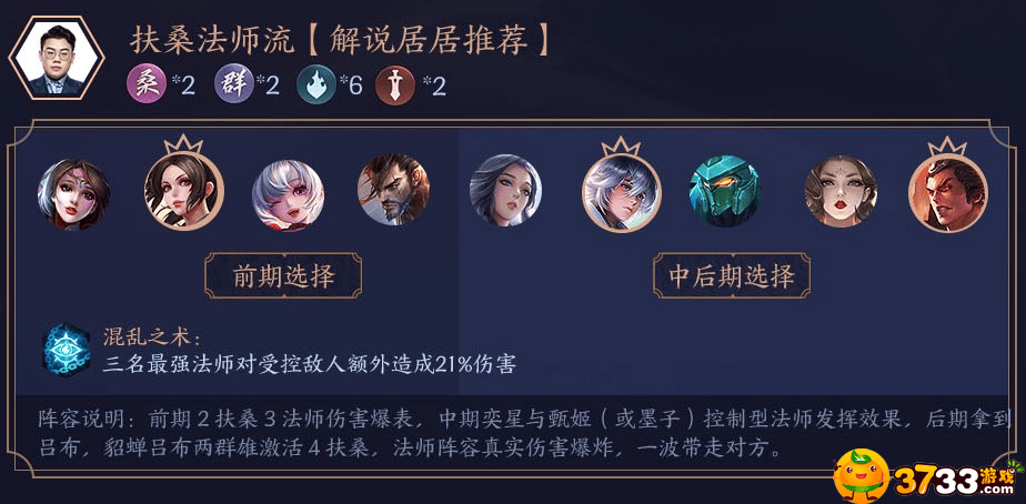 王者荣耀自走棋扶桑法师流阵容深度解析