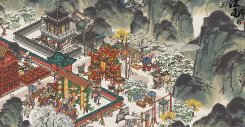 江南百景图绍兴府桥梁怎么放最划算