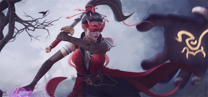 永劫无间手游宁红夜摘眼罩全攻略：获取九阴鳞面饰的方法与技巧