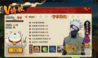 火影忍者手游VIP特权详解：从V0到V6，你不可不知的福利与价值