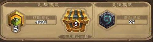 炉石传说天梯奖励全解析：宝箱内容与等级规则详解