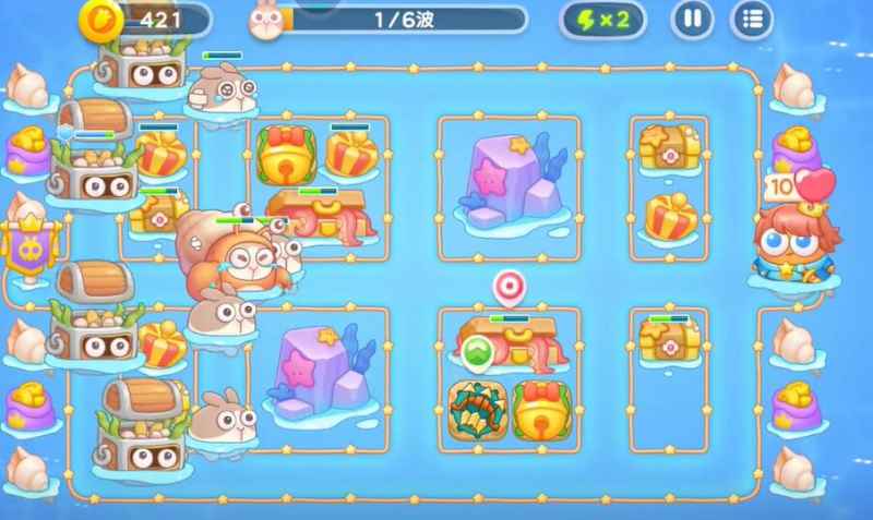 海的闺女第105关通关心得：合理搭配防御塔，轻松攻克难关