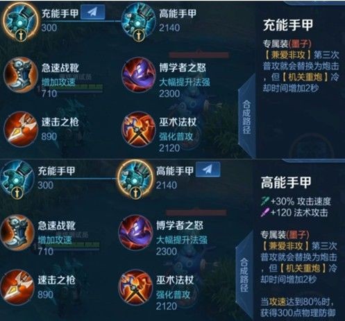 王者荣耀墨子专属装备到底值不值得出：攻速流法战必备，传统poke流慎用