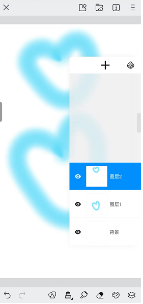 画世界向下合并图层的方法详解