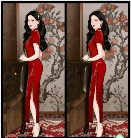 疯狂梗传美女找不同全攻略：10处差异详尽解析与游戏技巧分享