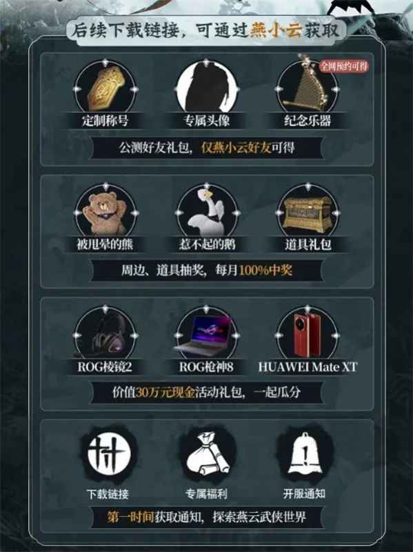 燕云十六声公测福利全面解读：领取指南与福利盘点