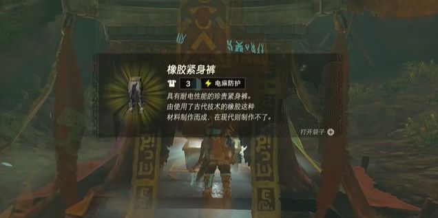 王国之泪橡胶套装获取攻略：洞窟宝箱获取橡胶紧身裤方法