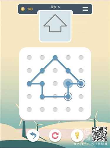 点线交织第五关图文攻略：掌握连接逻辑，轻松通关
