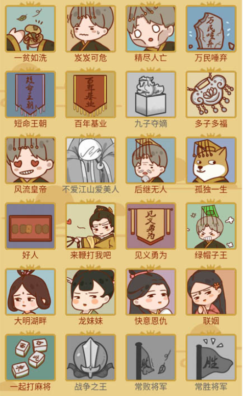 皇上你好蔡啊全成就攻略分享