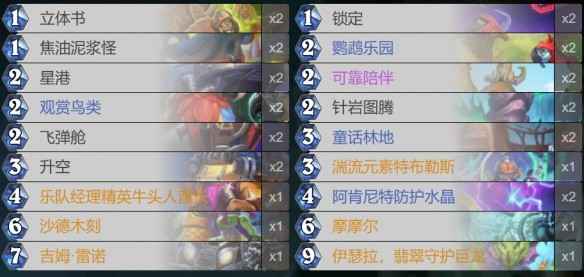 炉石传说牛摩萨卡组搭配攻略：详解星舰与小行星两种思路