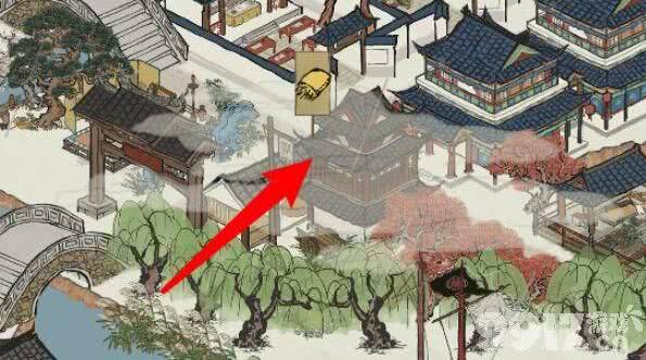 江南百景图石边花丛怎么找？位置全攻略