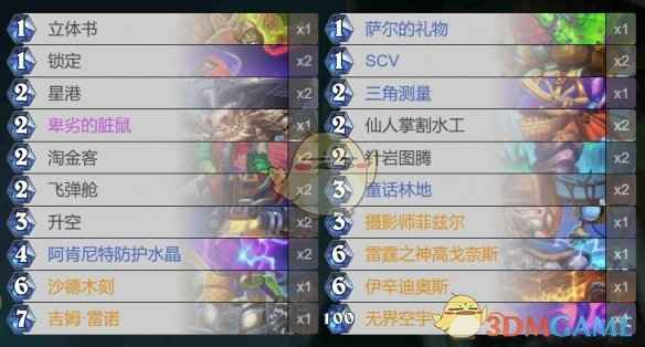 炉石传说星际英雄传星舰萨卡组代码全解析：强度评测与代码分享