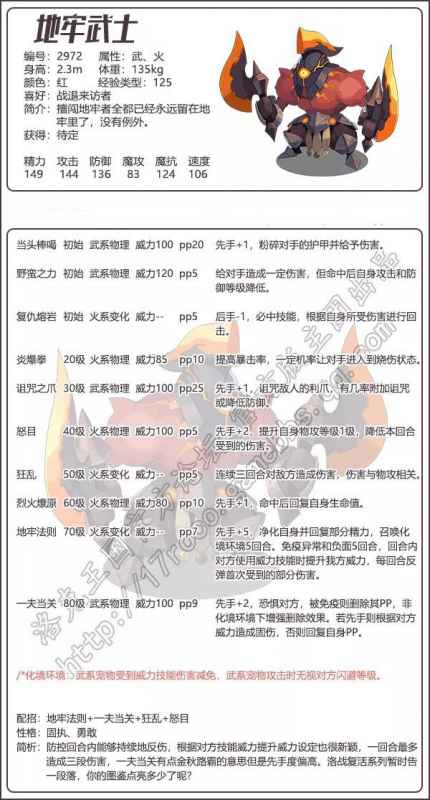 洛克王国地牢武士技能全解析：详解技能机制与实战应用
