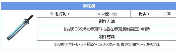 泰克剑的获取与使用技巧