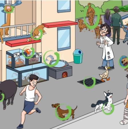 汉字找茬王动物迷惑行为关卡通关攻略