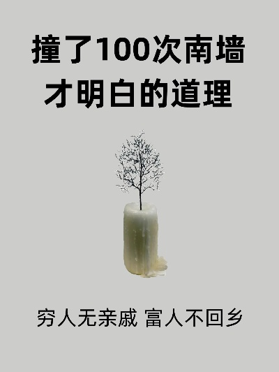 撞了南墙才懂回头,人生弯路的价值与觉醒
