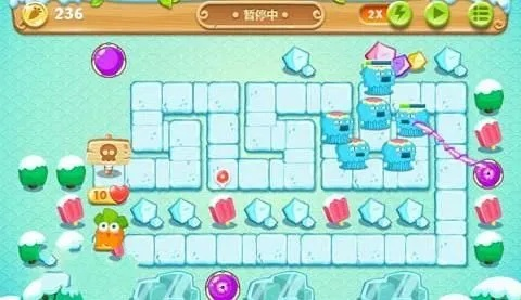 保卫萝卜2沙漠第7关怎么过,通关技巧与炮塔布局详解